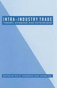 Intra-industry Trade : Theory, Evidence and Extensions