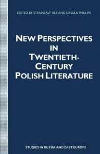New Perspectives in Twentieth-century Polish Literature : Flight from Martyrology (Studies in Russia and East Europe)
