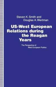 Us-west European Relations during the Reagan Years : The Perspective of West European Publics