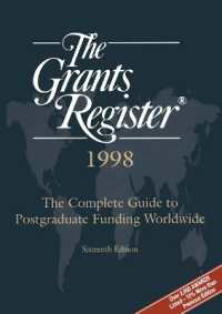 The Grants Register 1998 （16TH）