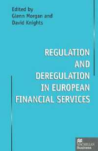 Regulation and Deregulation in European Financial Services