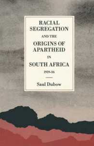 Racial Segregation and the Origins of Apartheid in South Africa, 191936 (St Antony's)