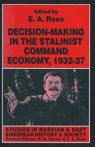 Decision-making in the Stalinist Command Economy, 193237 (Studies in Russian and East European History and Society)
