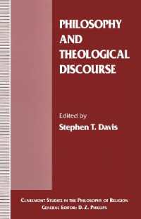 Philosophy and Theological Discourse (Claremont Studies in the Philosophy of Religion)