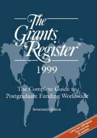 The Grants Register 1999 （17TH）
