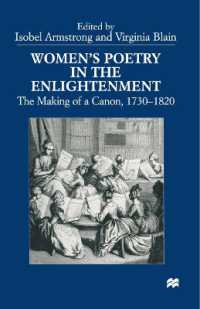 Women's Poetry in the Enlightenment : The Making of a Canon, 17301820