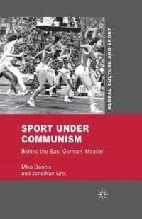Sport under Communism : Behind the East German 'Miracle' (Global Culture and Sport Series)