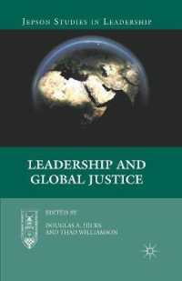 Leadership and Global Justice (Jepson Studies in Leadership)