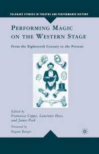 Performing Magic on the Western Stage : From the Eighteenth Century to the Present (Palgrave Studies in Theatre and Performance History)