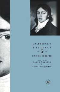 Coleridge's Writings: on the Sublime (Coleridge's Writings)