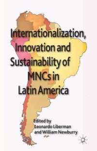 Internationalization, Innovation and Sustainability of MNCs in Latin America (Aib Latin America)