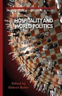 Hospitality and World Politics (Palgrave Studies in International Relations)