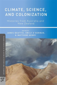 Climate, Science, and Colonization : Histories from Australia and New Zealand (Palgrave Studies in the History of Science and Technology)
