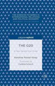 The G20 : A New Geopolitical Order (CERI Series in International Relations and Political Economy)