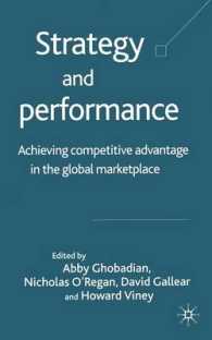 Strategy and Performance : Achieving Competitive Advantage in the Global Marketplace