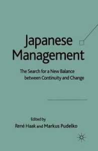 Japanese Management : The Search for a New Balance between Continuity and Change