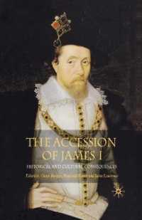 The Accession of James I : Historical and Cultural Consequences