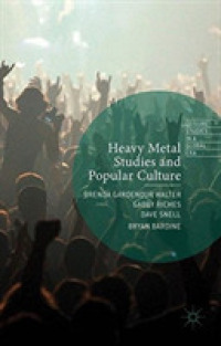 Heavy Metal Studies and Popular Culture (Leisure Studies in a Global Era)