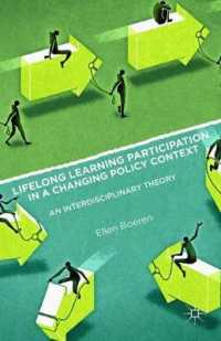 Lifelong Learning Participation in a Changing Policy Context : An Interdisciplinary Theory