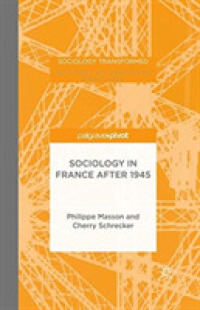 Sociology in France after 1945 (Sociology Transformed)