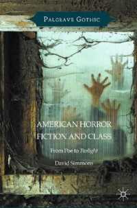 American Horror Fiction and Class : From Poe to Twilight (Palgrave Gothic)