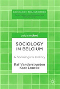 Sociology in Belgium : A Sociological History (Sociology Transformed)