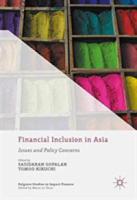 Financial Inclusion in Asia : Issues and Policy Concerns (Palgrave Studies in Impact Finance)
