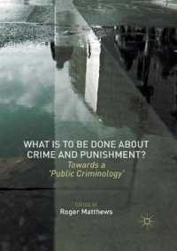What is to Be Done about Crime and Punishment? : Towards a 'Public Criminology'