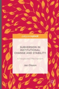 Subversion in Institutional Change and Stability : A Neglected Mechanism