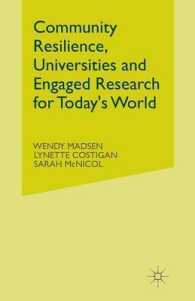 Community Resilience, Universities and Engaged Research for Todays World