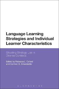 Language Learning Strategies and Individual Learner Characteristics : Situating Strategy Use in Diverse Contexts