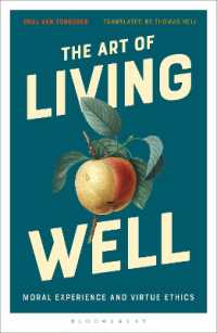 善く生きる作法：道徳的経験と徳の倫理学（英訳）<br>The Art of Living Well : Moral Experience and Virtue Ethics