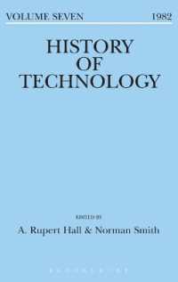 History of Technology Volume 7 (History of Technology)