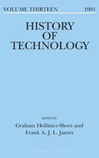 History of Technology Volume 13 (History of Technology)