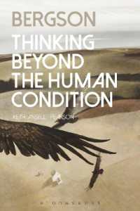 ベルクソン入門：人間の条件を超える思考<br>Bergson : Thinking Beyond the Human Condition