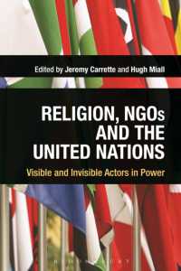 国連と宗教NGOの活動<br>Religion, NGOs and the United Nations : Visible and Invisible Actors in Power