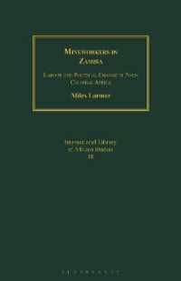 Mineworkers in Zambia : Labour and Political Change in Post-Colonial Africa