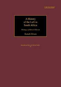 A History of the Left in South Africa : Writings of Baruch Hirson