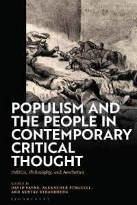 Populism and the People in Contemporary Critical Thought : Politics, Philosophy, and Aesthetics