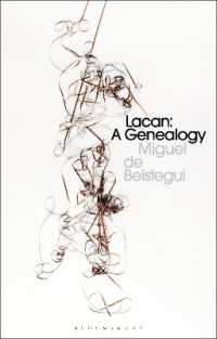 ラカンの思想の系譜学<br>Lacan : A Genealogy
