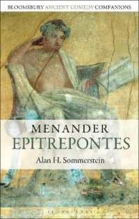 Menander: Epitrepontes (Bloomsbury Ancient Comedy Companions)