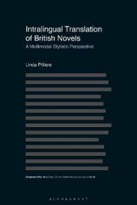 Intralingual Translation of British Novels : A Multimodal Stylistic Perspective (Advances in Stylistics)
