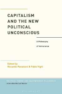 Capitalism and the New Political Unconscious : A Philosophy of Immanence (Political Theory and Contemporary Philosophy)