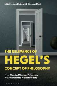 The Relevance of Hegel's Concept of Philosophy : From Classical German Philosophy to Contemporary Metaphilosophy