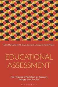 Educational Assessment : The Influence of Paul Black on Research, Pedagogy and Practice