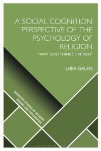 A Social Cognition Perspective of the Psychology of Religion : 'Why God Thinks Like You' (Scientific Studies of Religion: Inquiry and Explanation)