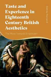 １８世紀英国美学における趣味と経験<br>Taste and Experience in Eighteenth-Century British Aesthetics : The Move toward Empiricism