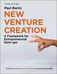 New Venture Creation : A Framework for Entrepreneurial Start-ups （3RD）