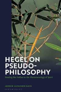 Hegel on Pseudo-Philosophy : Reading the Preface to the 'Phenomenology of Spirit'
