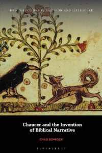 Chaucer and the Invention of Biblical Narrative (New Directions in Religion and Literature)